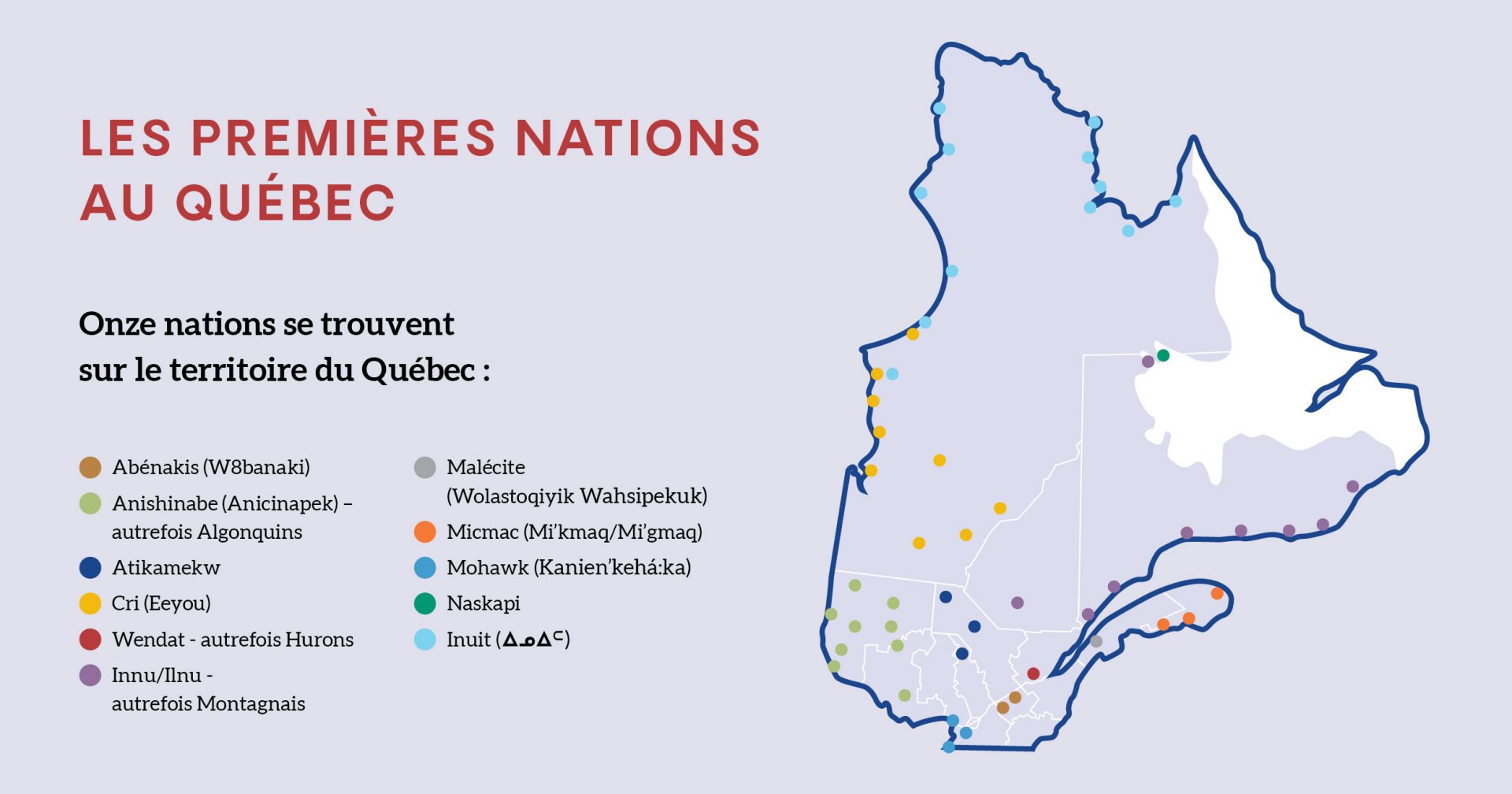 Les Premières Nations au Québec Quoi de neuf (AREQ)